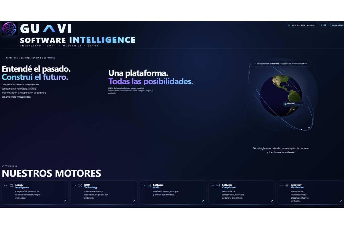 GUAVI Software Intelligence Official Platform