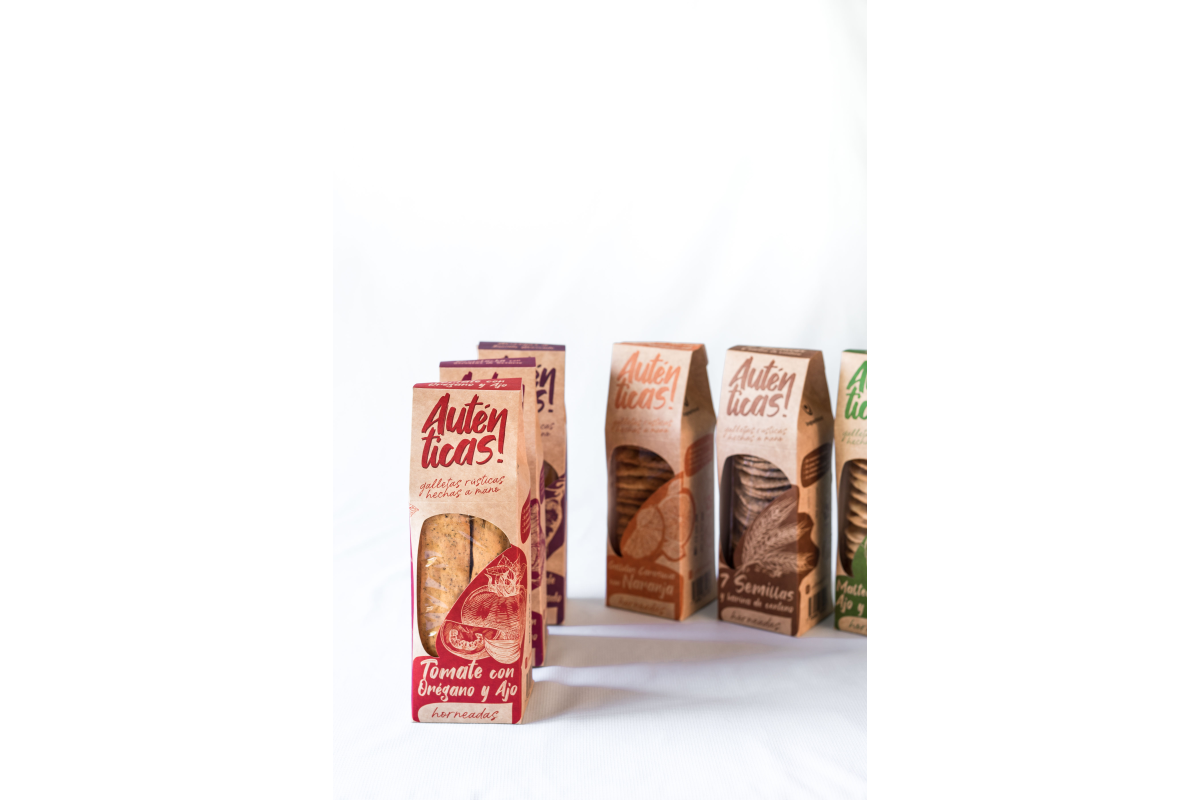 Auténticas: 100% Vegan Rustic Crackers