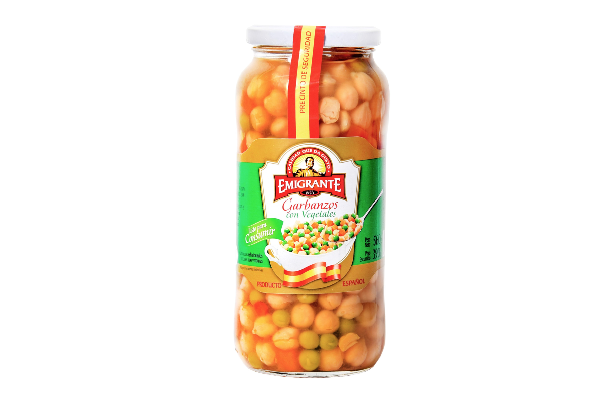 Chickpeas with Vegetables - Emigrante