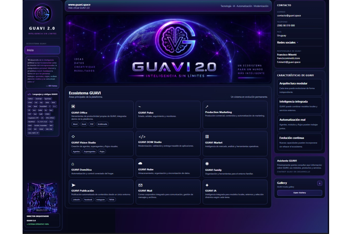 GUAVI 2.0 Platform