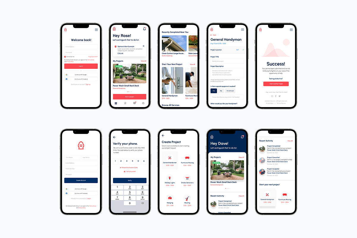 Building a home services mobile app featured on Shark Tank