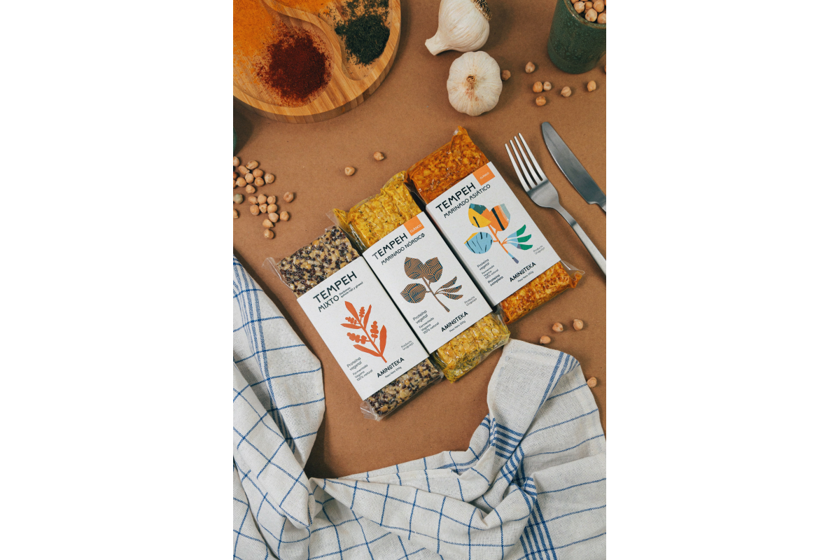 Aminoteka variedades de tempeh