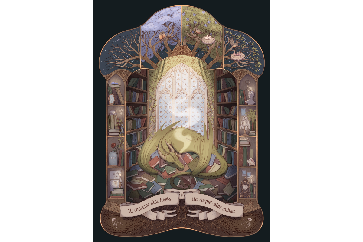 “Ut conclave sine libris, ita corpus sine anima”