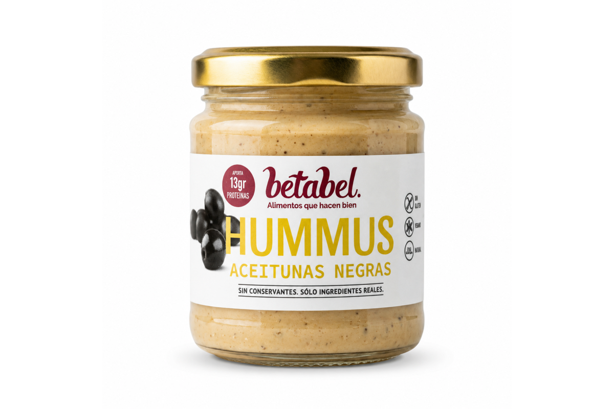 HUMMUS DE ACEITUNAS NEGRAS