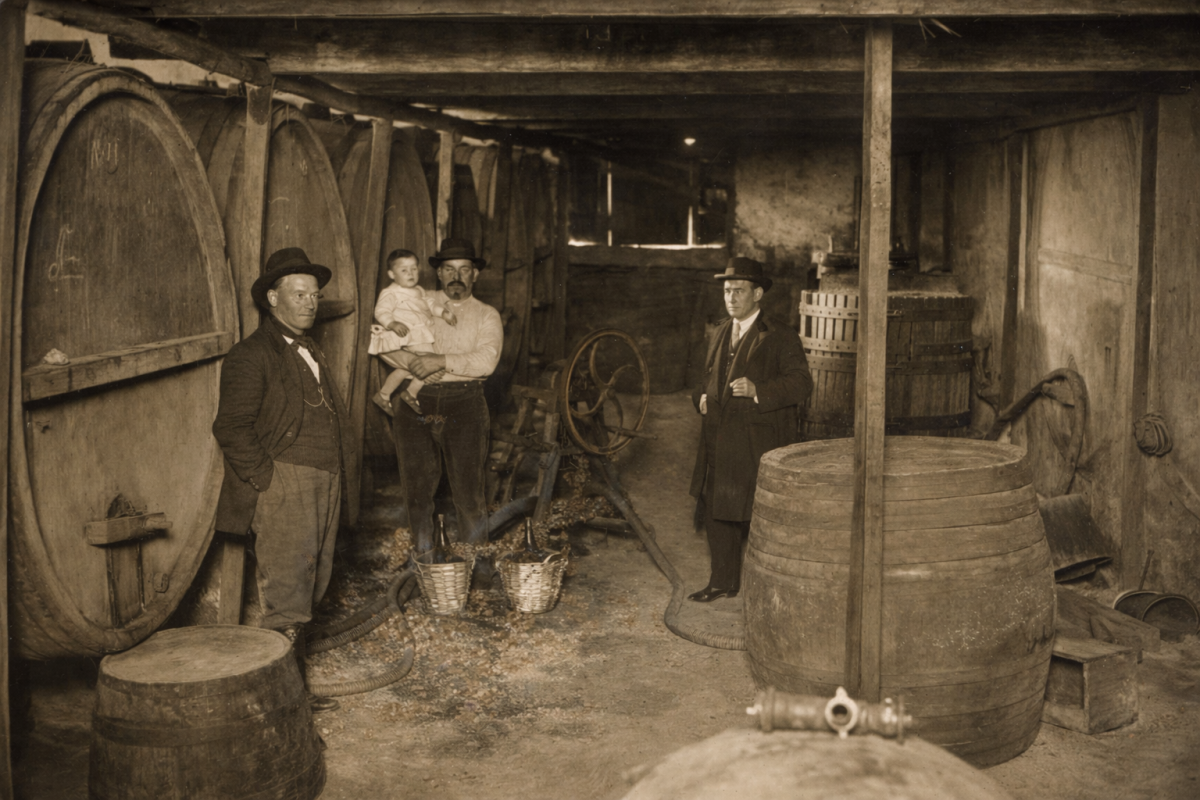 Início da vinícola