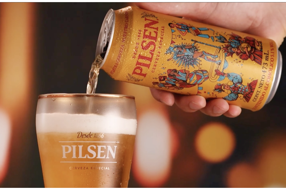 Diseño de etiqueta para cerveza Pilsen, edición especial Carnaval