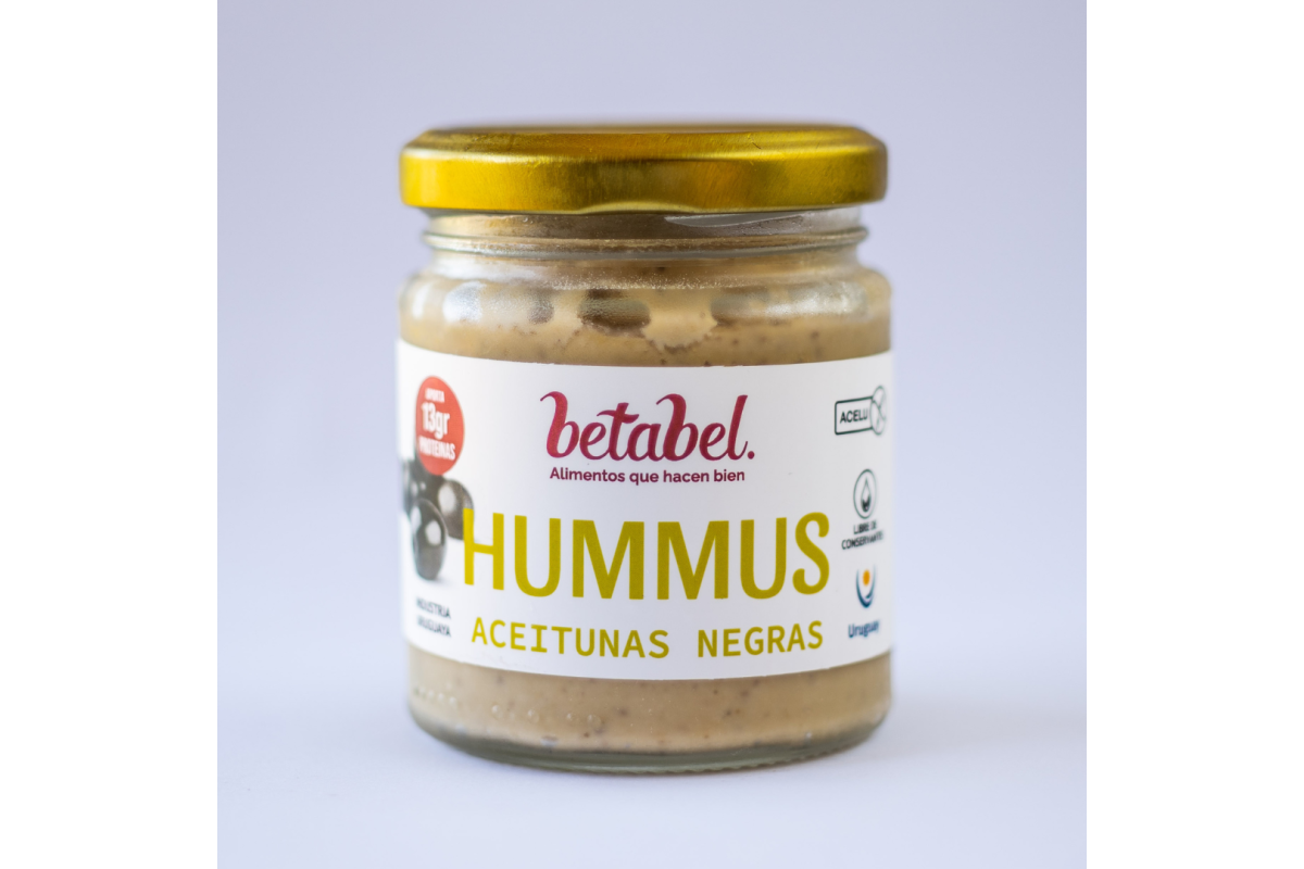 HUMMUS DE ACEITUNAS NEGRAS