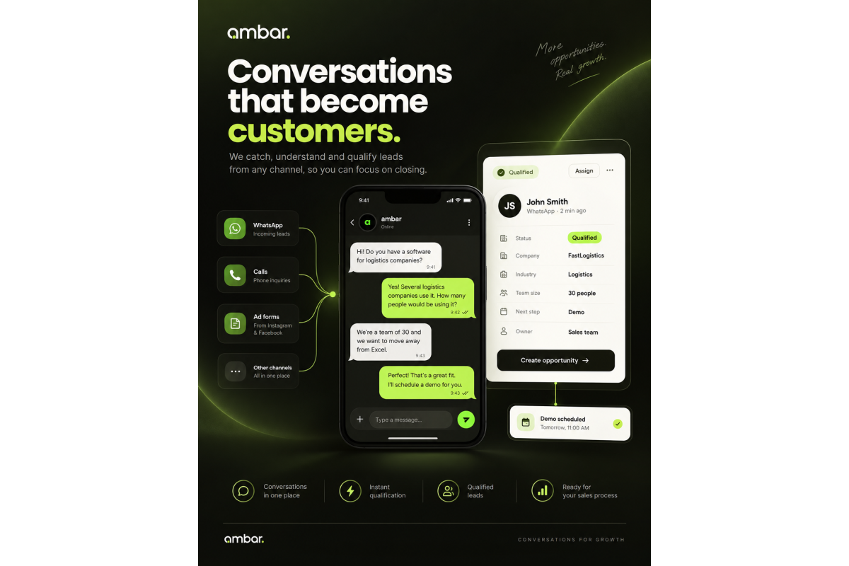 ambar: conversations that turn into customers