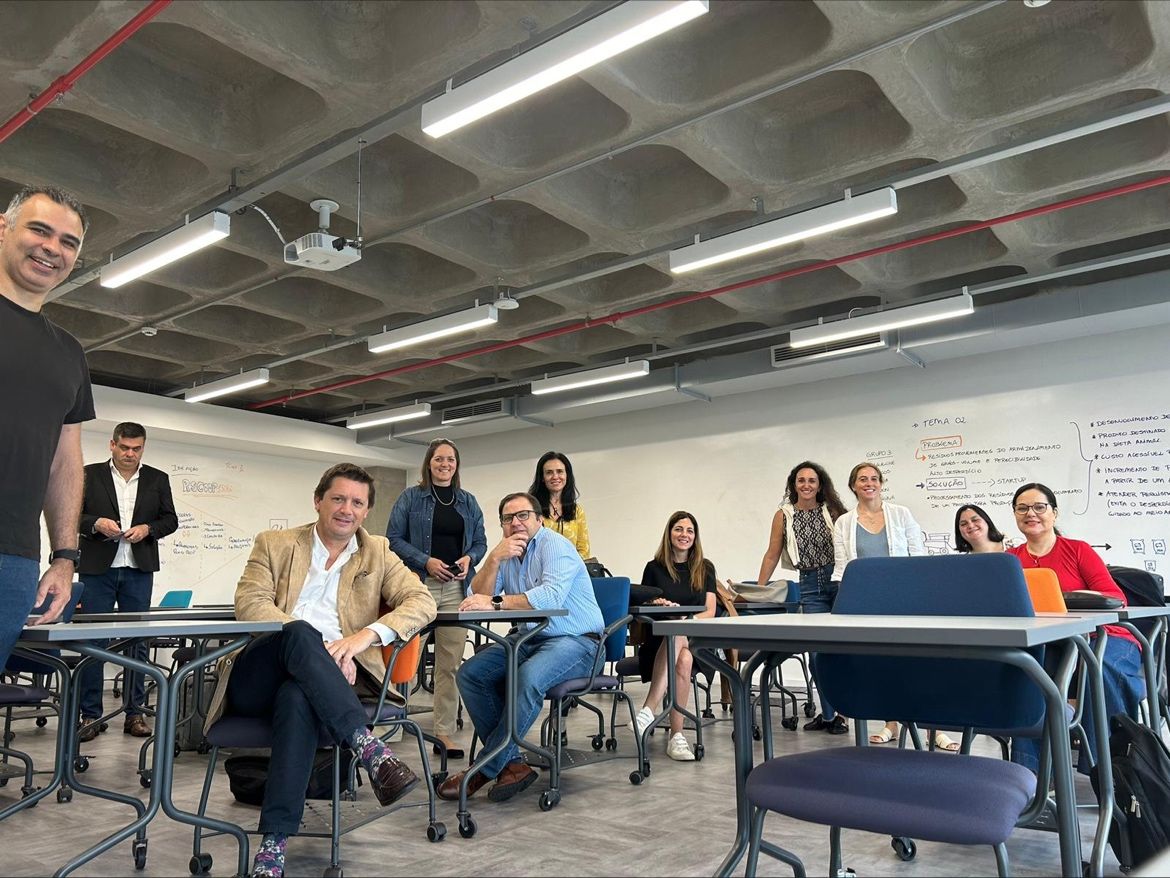 Delegación en Porto Alegre, Brasil.