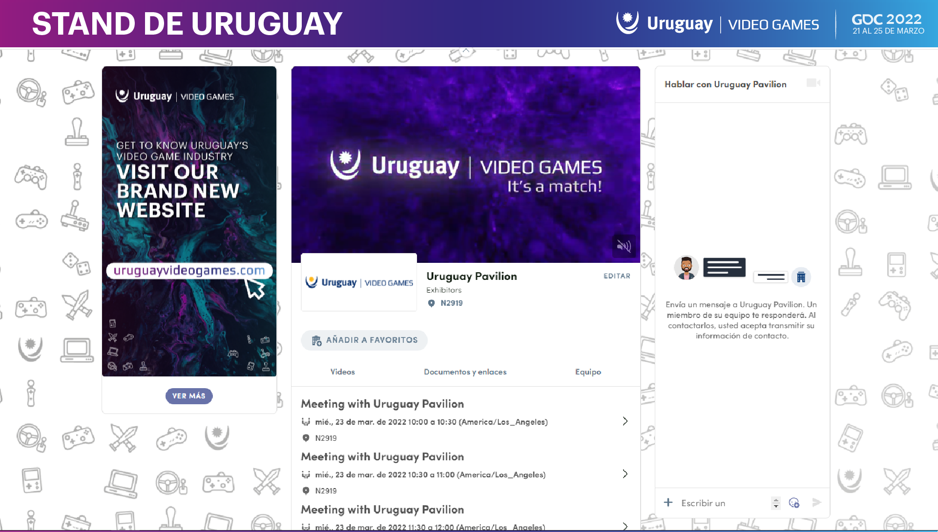 Stand Uruguay GDC 2022