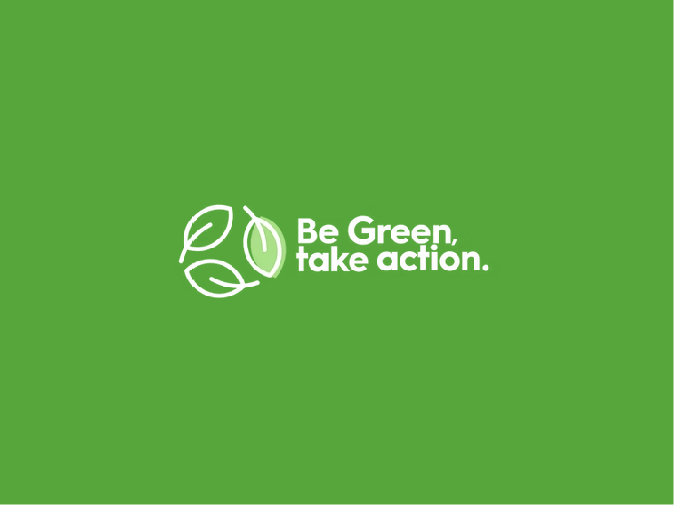 Be green, take action